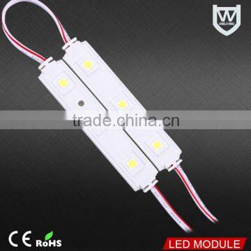 0.72W injection module CE RoHS approved 100lm/w good quality best price SMD 5050 led module with 3-5years warranty