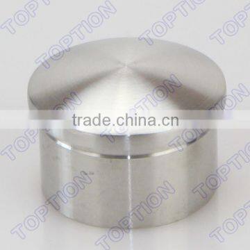 Stainless Steel handrail balustrad tube end cap round cap