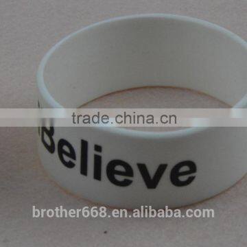 Sport 25mm Print Silicone bracelet with FDA certificate