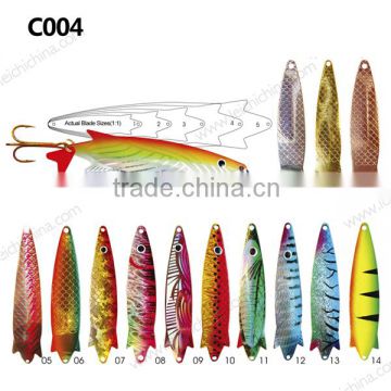 High quality metal lure fishing spoon lures