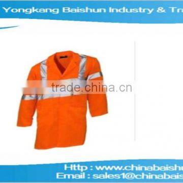 hi quality reflective vest jacket with long sleeve made in chinabaishun