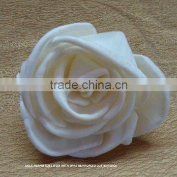 Handmade sola rose flower