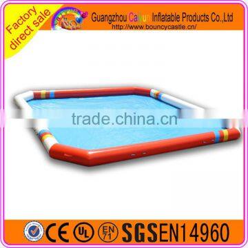 Rubber Big Pool Inflatable Square Water Pool for Sale photo-3