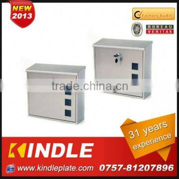Kindle waterproof outdoor custom metal Steel American mailbox manufacturers