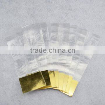 Custom Size Side Gusset BOPP Bag With Paper Card , Transparent Stand up Pouch Quality Choice photo-3