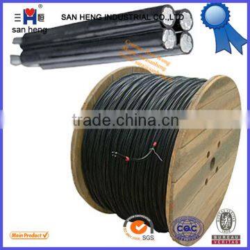 1KV copper or aluminum conductor abc cable (Aerial Bundled Cable) 1 KV cable