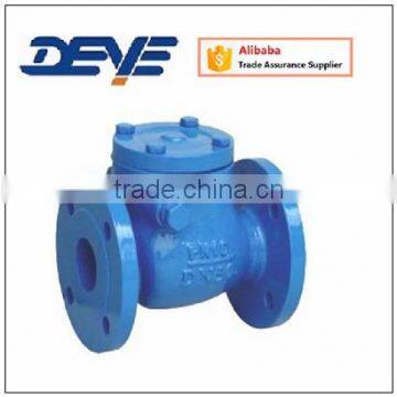 CI or DI Metal Seat DIN PN16 Swing Check Valve with Flanged Ends