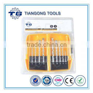 carbide tipped 9pcs masonry drill set