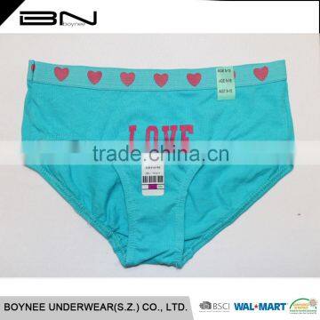 Factory Design Available 0-3 Year-old Cute OEM Knitted Child Underwear Girl