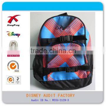 With Flower Pattern Computer Backpack