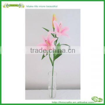 Multicolor lily artificial flowers for home wedding decoration