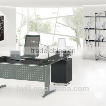 l shaped reception desk,desk mat,luxury executive desk DB023