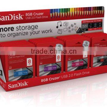 POP Cardboard Counter Display for USB 2.0 Flashing Drive photo-2