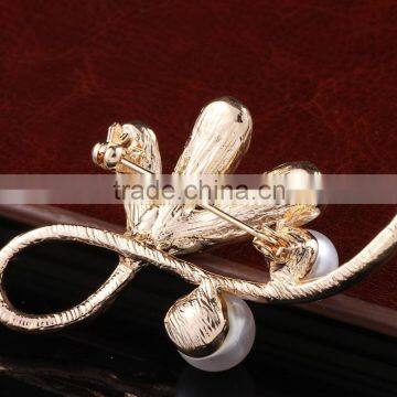 High Quaility Rhinestone Flower Brooch Pin,Flower Pearl Buckle For Invitation photo-5