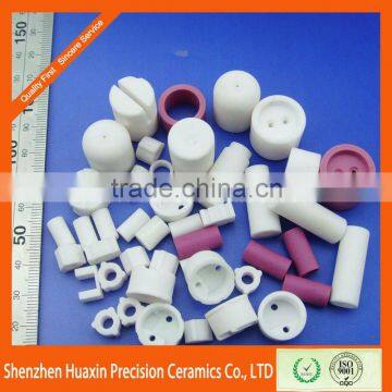 Alumina ceramic insulators for heaters