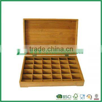 Bamboo Tea bag storage box