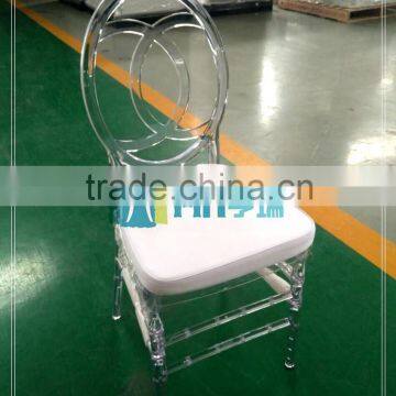 Chiavari Napoleon Phoenix Cross Back Resin Plastic Chair