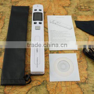 IScan Wireless Wifi Portable Digital Scanner 1050DPI Handyscan Document Photo Receipts Books