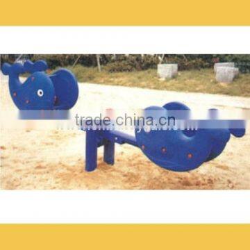 China Supplier New Product Playground Equipment Kids Plastic Seesaw For Sale