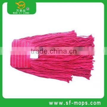B004 Cut End & Wide Headband,blended Cotton, Economic Durable Floor Cleaning Mop photo-6