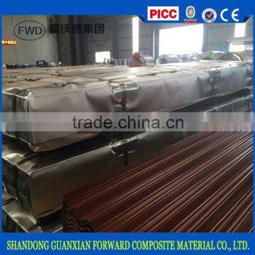 PPGI corrugated steel sheets for roofs and walls