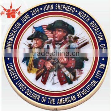 2014 High qualtiy factory john shepherd tribute souvenir coin