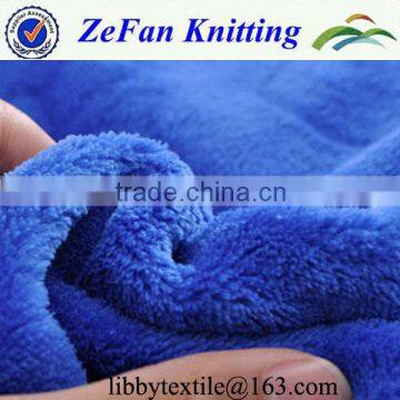 100% polyester super soft micro fleece fabirc