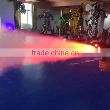 Special effect RGB LED CO2 jet gun for party entertainment