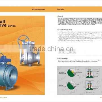 API One-Piece, Side-Entry, Floating Ball Valves