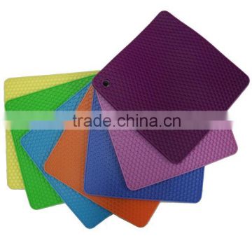 High quality honeycomb shaped silicone pad mat