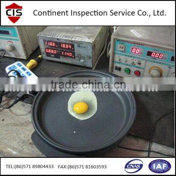Electrical appliances quality control, QC