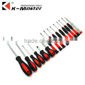 K-Master rubber handle screw-driver short handle screw driver crv utility screwdriver test pencil