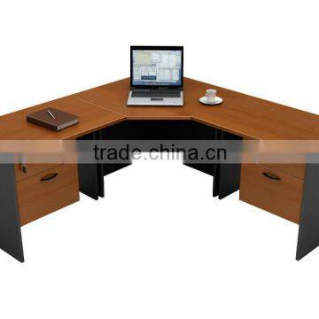 L shape executive desk office table design