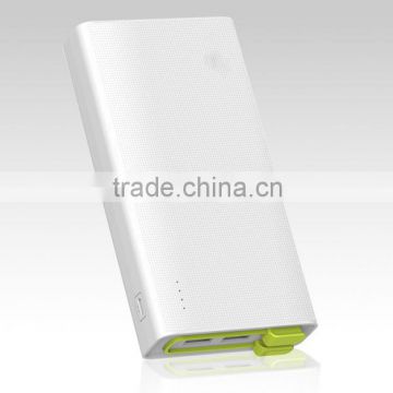 High capacity 20000mAh portable power bank charger