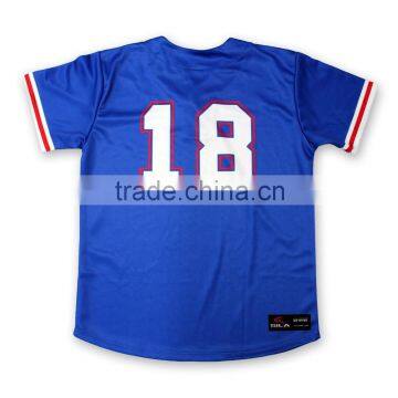 2 Button Style New Design Blank Baseball Jerseys Wholesale photo-2