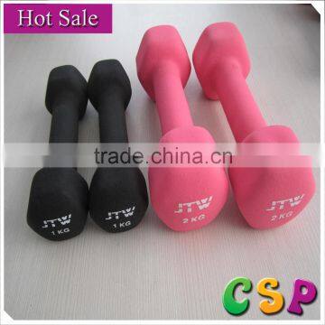 High Quality Finished Colorful Vinyl Dipping Woman's Dumbbells Female Loved Exercise Dumbbell photo-4