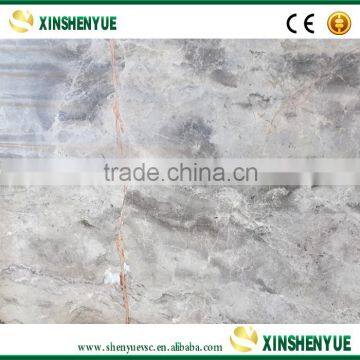 Polished Cloud Grey Marble Tile For Floor