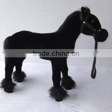 2015 child animal large horse toy kids riding horse toy