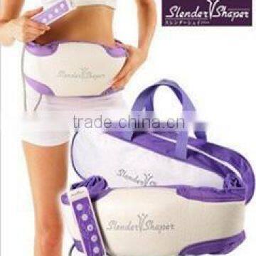 Slender shaper belt/Losing fat belt/Fat burning waist belt/belly reducing belt/Abdominal slimming belt/Vibration fat reduce belt