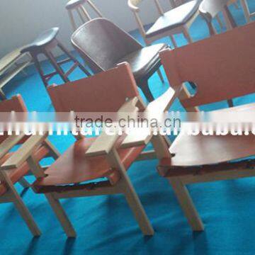 Hot! New Solid Wood Chair Special Leather Heavy Endure photo-5