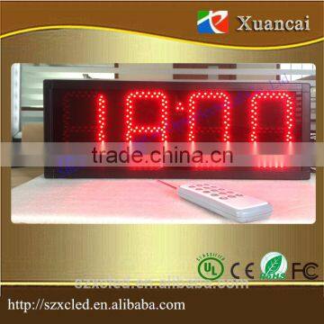 Indoor digital numbers led timer board 5'' timing clock or countdown timer