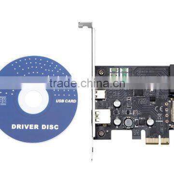 pci express to usb 3.1 type-c converter card