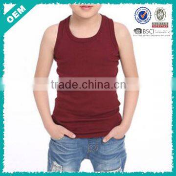 Children gym wear , child tank tops , child sleeveless clothing