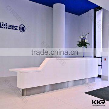 High quality hotel reception counter design,modern reception desk