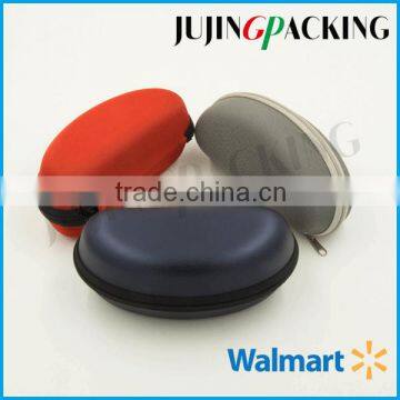 YJ0050 Dark Color Eva Zipper Sunglass Case