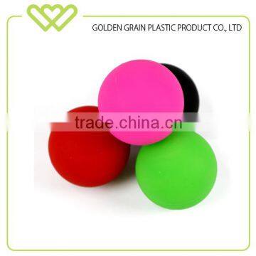 Wholesale solid rubber massage ball lacrosse ball