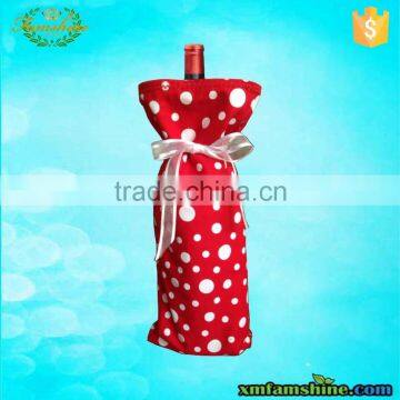 high quality single bottle christmas wine gift bags