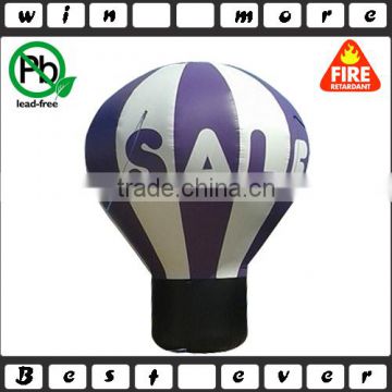 customized advertising inflatable earth balloon for promotion