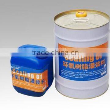 Epoxy resin grouting material