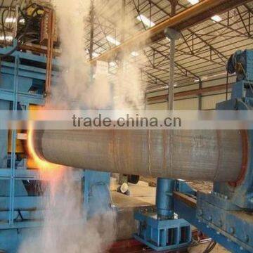 Intermediate frequency heating hydraulic elbows pushing machine